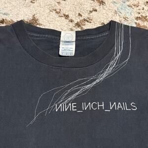 Vintage 2005 Nine Inch Nails Live With Teeth Shirt XL NIN Industrial Band Tee